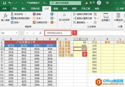 excel产品销售量统计实例教程